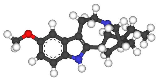 the chemical structure of ibogaine.picture