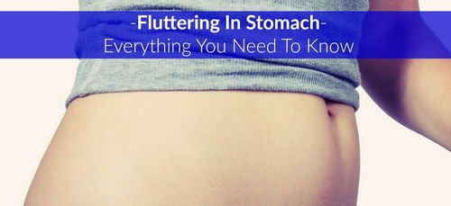 A fluttering in the stomach is oftentimes a sign of pregnancy image photo picture