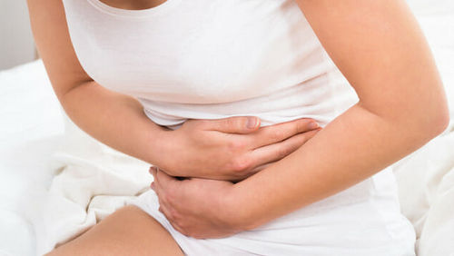 Intense abdominal pain, discomfort, and bloating are some of the cardinal signs of obstipation image photo picture