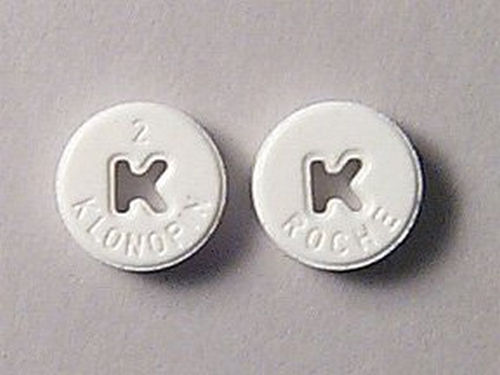 Klonopin 2 mg tablet image photo picture